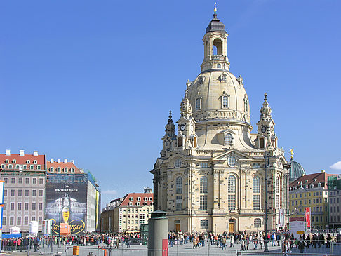 Baustelle Frauenkirche Foto 