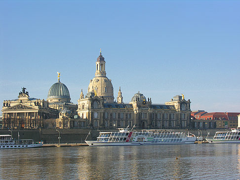 Frauenkirche von der Brühlschen Terrasse