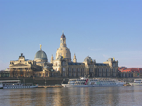 Frauenkirche von der Brühlschen Terrasse