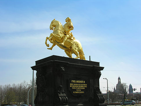 Foto Goldener Reiter