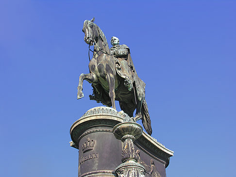 König Johann Denkmal Fotos