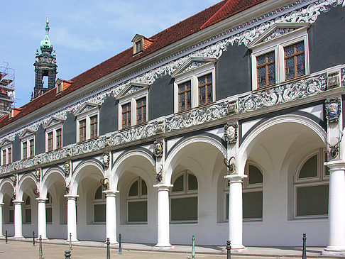 Foto Langer Gang am Stallhof - Dresden
