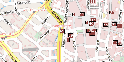 Innenstadt Stadtplan