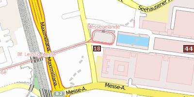 Messeturm Leipzig Stadtplan