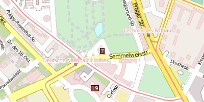 Russische Gedächtniskirche Leipzig Stadtplan